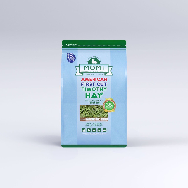 【鼠木曦】美國 MOMI 摩米特級第一割提摩西草 500g / 1kg 天竺鼠 兔用牧草 高纖磨牙 無塵草