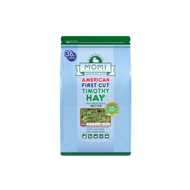 【鼠木曦】美國 MOMI 摩米特級第一割提摩西草 500g / 1kg 天竺鼠 兔用牧草 高纖磨牙 無塵草