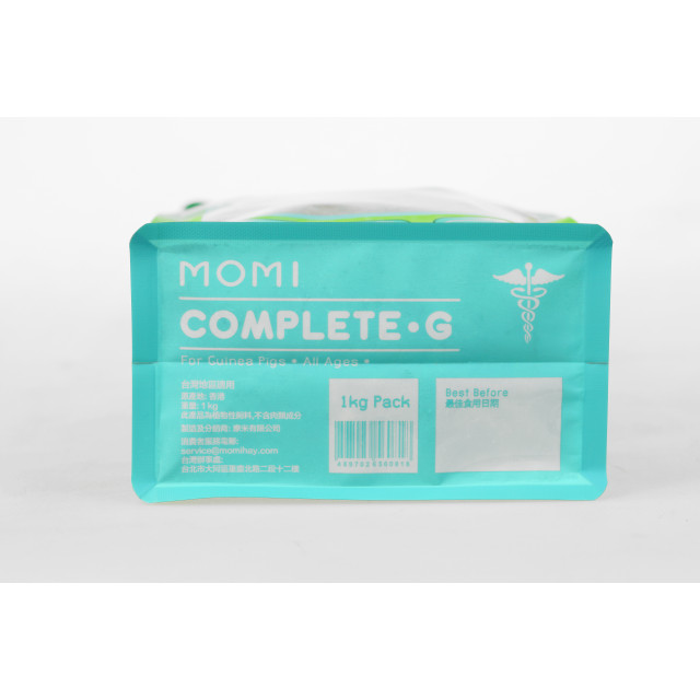 【鼠木曦】美國 MOMI 摩米營養全天竺鼠專用飼料 1kg (CG) 天竺鼠主食 高穩定維他命C 禾本高纖配方