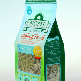 【鼠木曦】美國 MOMI 摩米營養全天竺鼠專用飼料 1kg (CG) 天竺鼠主食 高穩定維他命C 禾本高纖配方