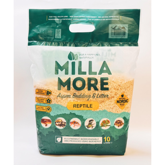 【鼠木曦】美國 MOMI 摩米 MILLEMORE 美麗多實驗室無塵純萃天然木梗 10L 倉鼠 天竺鼠 兔用白楊木屑 挖掘造景 超低粉塵