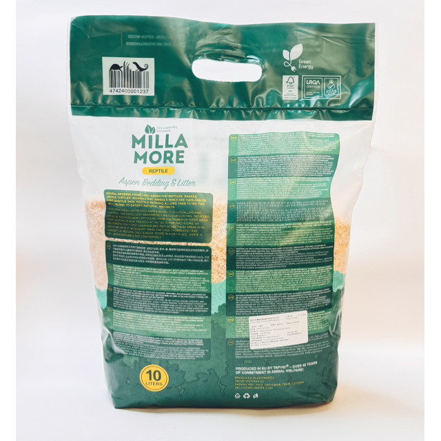 【鼠木曦】美國 MOMI 摩米 MILLEMORE 美麗多實驗室無塵純萃天然木梗 10L 倉鼠 天竺鼠 兔用白楊木屑 挖掘造景 超低粉塵