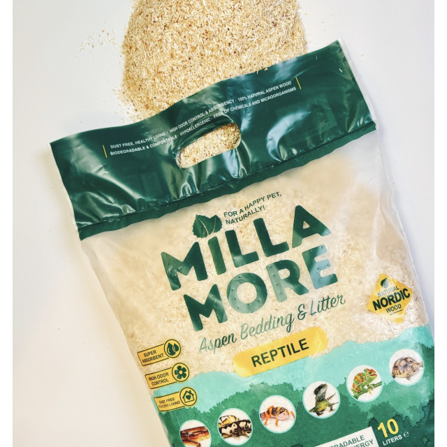 【鼠木曦】美國 MOMI 摩米 MILLEMORE 美麗多實驗室無塵純萃天然木梗 10L 倉鼠 天竺鼠 兔用白楊木屑 挖掘造景 超低粉塵
